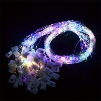 Decoración De Navidad LED Pequeña Luz De Cobre Con Caja De Batería Cinta De Luz Atmosfera Estrella Y Belt White Box Para Bouquet - details 0