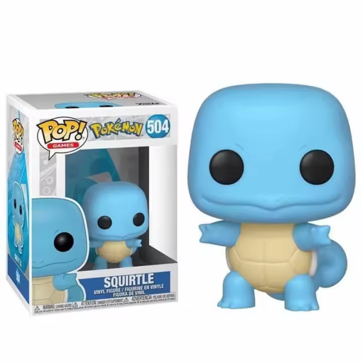 Figura Funko Pop Pokemon Squirtle-Figura de Vinilo Coleccionable - Idea de Regalo- Mercancia Oficial - Juguetes para Niños y Adultos - Movies Fans - Muñeco para Coleccionistas y Exposición - 1