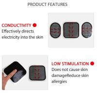 9/3Pcs Electrodo De Gel Reemplazo Para Estimulador Muscular EMS Almohadilla De Masaje Abdominal Para Perder Peso Y Fitness Accesorios De Entrenamiento Corporal - details 5