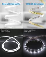 Tira De Luces LED Neón Blanco 10M TUYA Silicona Impermeable Flexible Compatible Con Alexa Google Home Para Iluminación WIFI - details 6
