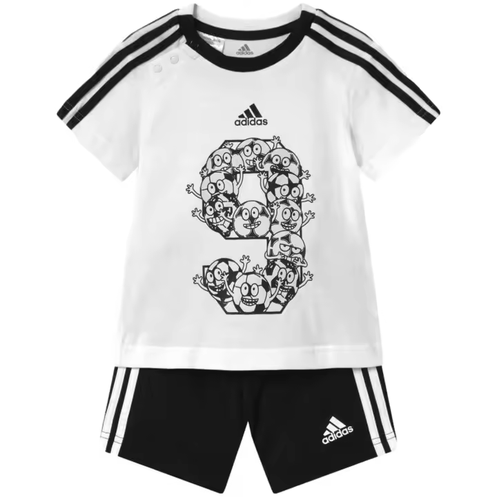 Prendas De Deporte-Fitness marca Adidas modelo Gm8966 para kids en color blanco - 1