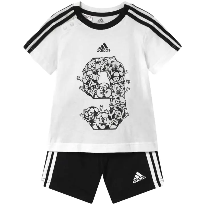 Prendas De Deporte-Fitness marca Adidas modelo Gm8966 para kids en color blanco - 1