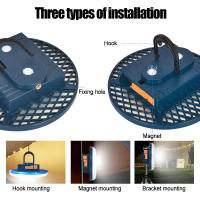 Linterna De Camping Recargable Con Luz LED Fuerte Y Magnética Portátil Lámpara De Tenda Antorcha Para Exteriores Con Garantía De 2 Años - details 2