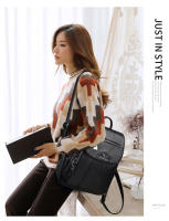 Mochila Vintage de cuero suave para mujer, bolso de hombro femenino, bolso de viaje informal, mochila escolar, 5 colores - details 4