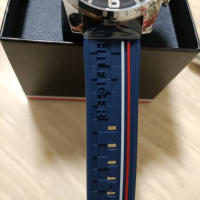 Reloj de Hombre Tommy Hilfiger 1791476, Esfera Azul de 46 MM + Caja de Regalo Elegante - details 2