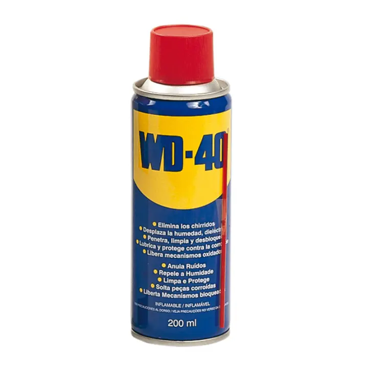 WD 40 Lubricante Multiusos WD40 200ml - 2.000 Usos para Eliminar Chirridos y Penetrar - 1