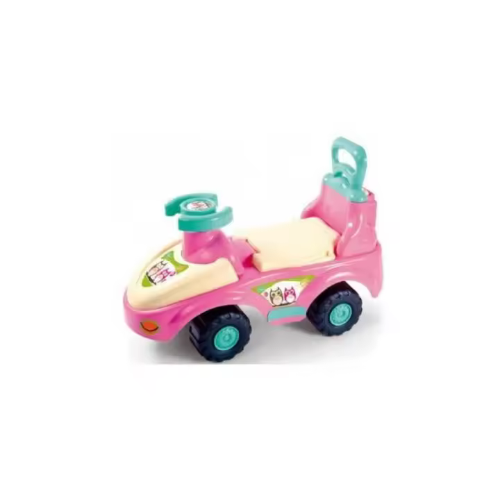 Safta CORREPASILLOS HUGS & OWL ROSA AVC - Seguro y Divertido - Recomendado +10 Meses - Dimensiones: 63x35x29 Cm - Minifiguras - 1