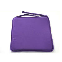 Cojín De Silla De Poliéster 35x35cm Con Correa Antideslizante Para Comedor Sofa Oficina Coche - Almohada De Asiento Interior Hogar - details 0