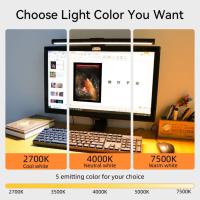 Lámpara De Escritorio LED RGB Ajustable Para Monitor Luz De Pantalla Para PC Hogar Dormitorio Estudio Oficina Con Barra Colgante - details 7