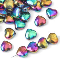 20pcs Perlas De Cristal De Pera Corazón Con Agujero Horizontal Para Manualidades Joyería Accesorios De Bricolaje Hechas a Mano Pendientes - details 14