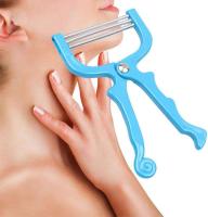 2 Pieces Facial Hair Remover 3 Row Handheld Spring Beauty Epilator Tool Beauty Tools - details 4