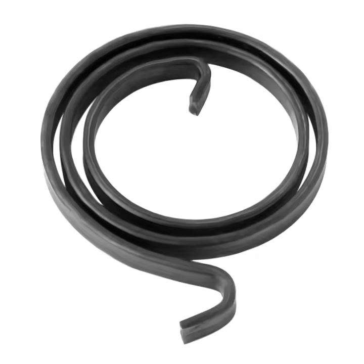 10pcs Resorte De Repuesto Para Manija De Puerta 33mm Resorte De Torcimiento Para Cerradura Interior Sección Plana Y Metálica Para Reparación Y Metalworking - 1