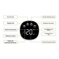 De Pecho Eléctrica Invisible Y Portátil Pump 2PCs With 3 Modos Y 9 NIVeles De Succión Capacidad De 180ML Para Mujeres Embarazadas Y Madres - details 2