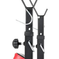 ManiBoom Banco Musculacion PLEGABLE y Ajustable, Gimnasio en Casa COMPLETO con Banco de Pesas MULTIFUNCIONAL, Soporte Barra Press Banca con Carga de Hasta 200KG, Banco de Abdominales Estable - details 1