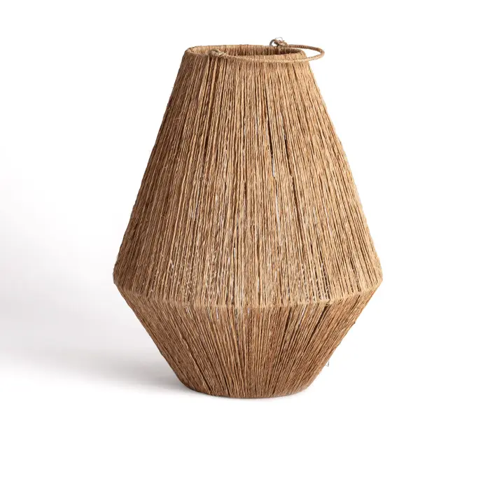 Ledkia Lámpara de Mesa Yute Tuareg Sin Vela - 1