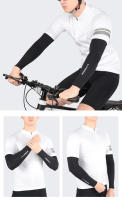 Mangas De Correr Y Pesca En Color Sólido Protección Solar Verano Mangas De Hielo Para Ciclismo Y Deportes Al Aire Libre Secado Rápido Transpirables Para Hombres - details 11