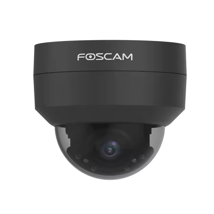 Foscam D4Z Cámara IP seguridad 4.0Mpx- Negra, slot Micro SD, Zoom x4, visión nocturna, WiFi - 1