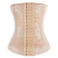Corset Reductor De Cintura Original De Colombia Para Mujer Faja Redonda De Malla Bordada Control De Abdomen Ajuste Faja Modeladora - details 10