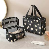 Bolso De Maquillaje Para Viajes Impermeable Translúcido Con Malla Y Cierre De Cremallera Estampado Lindo Bolso De Almacenamiento Portátil Para Maquillaje - details 4
