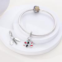 Perlas De Perfume Para Mujer Plata Esmaltada Colgante De Zapatos Altos Y Lápiz Labial Para Pulsera DIY Joyería - details 76