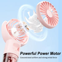 Ventilador Portátil Mini Con Humidificador USB Recargable Para Viajes Y Exteriores Pequeño Y Portátil Con Nieve De Agua - details 6