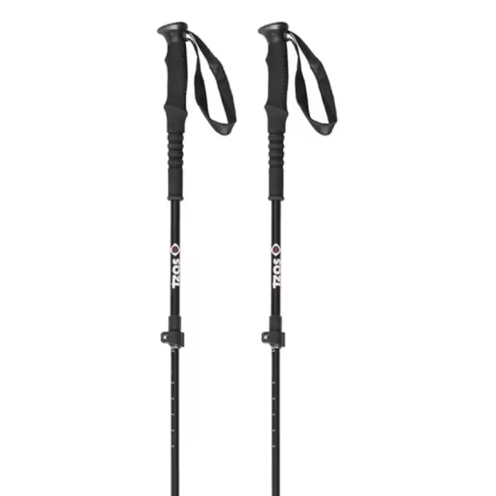 Material senderismo Bastones Izas Bastones Anso Negro Unisex - 1
