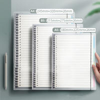 Cuaderno De Enseñanza Con Anillas De Metal Reemplazable A5/B5/A4 Para Estudiantes Y Oficina Con Divisores Hojas Sueltas Para Diario - details 1