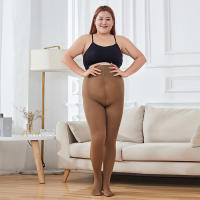Pantimedias De Veludo Para Mujer Talla Grande 120D Cálido Otoño Invierno Ajustadas Cintura Alta Estirables 80D Medias Tiras - details 7