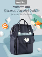 Bolsa De Diaper Impermeable Para Mamá Con Diseño Cartoon Gran Capacidad Para Viajes Bolsa De Bebé Con Estilo Mochila Para Calefacción Y Carrito De Bebé - details 0