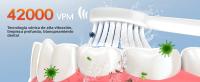 Cepillo De Dientes Eléctrico IPX7 Impermeable Con Cabeza De Limpieza High Frequency USB Recargable 6 Modos De Limpieza Para Blanqueamiento Y Masaje De Dientes - details 2
