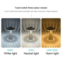 Lámpara De Mesa LED En Forma De Hongo Recargable USB Luz Nocturna Portátil Toque Para Decoración De Sala De Estar Y Dormitorio - details 8
