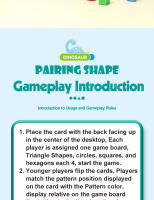 Juego Interactivo De Mesa Dinosaurs Collide Con Formas Geométricas Juguete Educativo Para Niños Entrenamiento De Pensamiento Y Educación Temprana Para Padres E Hijos - details 10
