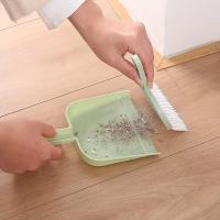 Mini Escoba Y Escobita Para Escobillar Y Recoger Polvo Para El Hogar Uso Doméstico En Sala De Estar Dormitorio Cocina - details 1