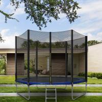 ALLINLIFE Trampolín portátil para niños de 140 cm / 160 cm,Cama elástica - trampolín 6FT, 8FT ideal para regalo de Navidad, espuma anticolisión para saltar y actividades de trampolín interior en trampolín interior para 4-15 años - details 9