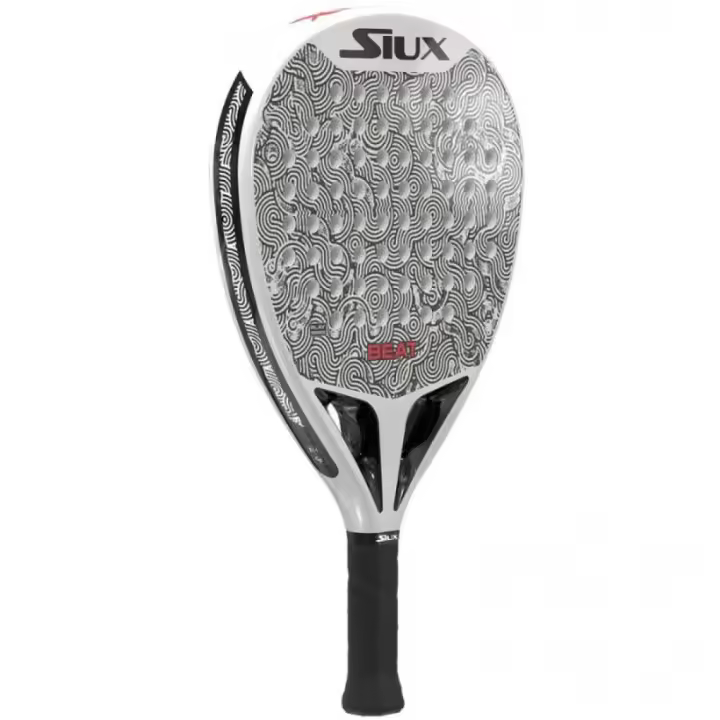 Siux Beat Hybrid 2024 Pala Padel - Ideal para principiantes - intermedio - Carbono 12K - 1
