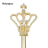 Varita Mágica De Corona Dorada Y Blanco Para Niñas Disfraz De Princesa Varita De Ángel Para Fiestas Cumpleaños Bodas 48.5cm - details 4
