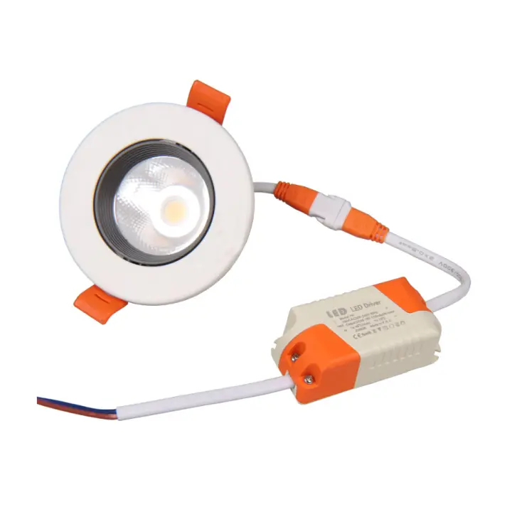 LED7 - Downlight LED Basculante  COBIE 7W 4K - Alta Eficiencia, Iluminación, Luz Interior, Luz Exterior, Luz Fría, Decoración, Ofertas de iluminación Herramientas, Tecnología de Iluminación, Electrónica, Electricidad, foco, Plafon - 1