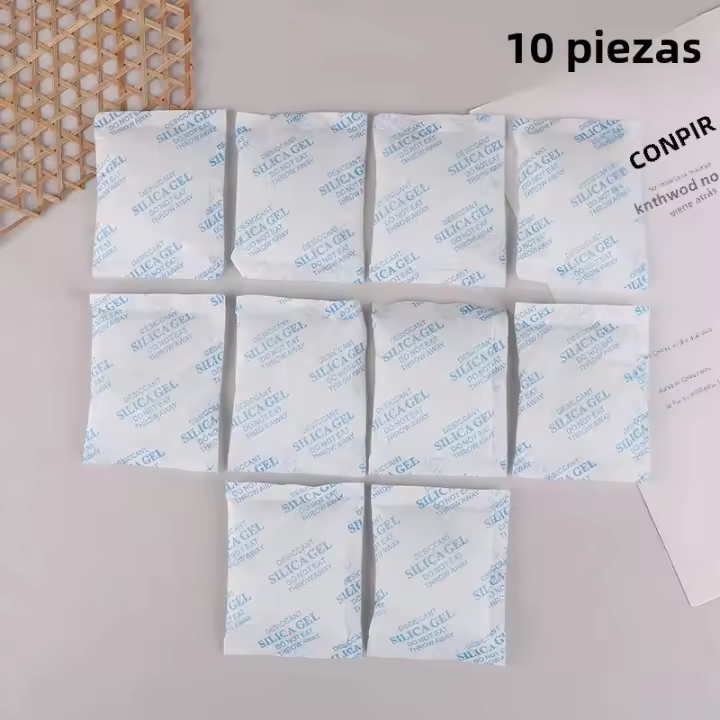 10 Packs De Desecantes Reemplazables Para Alimentos Para Perros Y Gatos 20 Gramos Silica Gel Desecante Para Almacenamiento Seguro Para Alimentos - 1