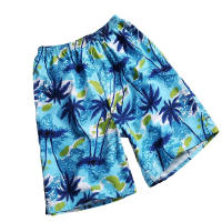 Shorts De Playa Para Hombre Verano Pantalones Sueltos Con Bolsillo Secado Rápido Estampado Que Te Mantiene Fresco - details 0