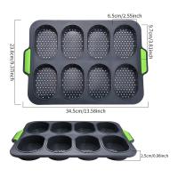 Molde De Silicona Para Panecillos Y Pastelería 1PC Molde 3D Para Tarta Y Tiramisu Herramienta De Hornear Resistente Al Calor Para Cocina - details 7