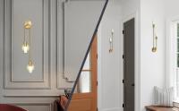 Lámpara De Pared Moderna LED Oro Nórdica En Larga Bandeja Para Sala De Estar Dormitorio Baño Pasillo Decoración Interior - details 0