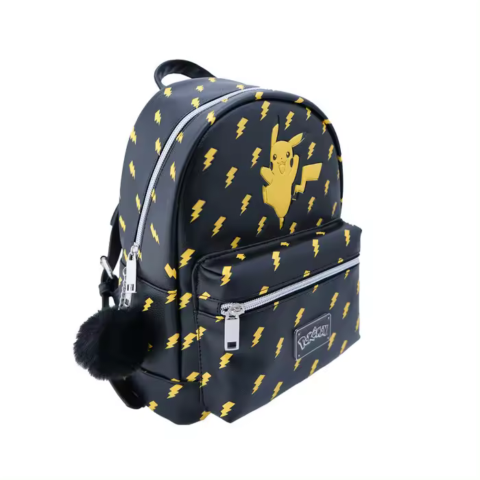 TOYBAGS MOCHILA INFANTIL NEGRA POKEMON PREMIUM POKEMON 28x22x11 Cms. - 1