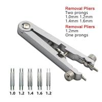 Aguja De Oído 6825 Herramientas Multifuncionales Para Desmontaje De Correas De Reloj En Forma De V Herramienta De Reparación DQG - details 0