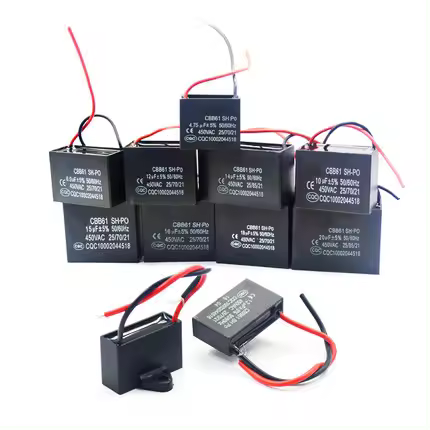 CONDENSADOR DE ARRANQUE CBB61 4UF 450V ac - 1