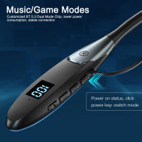 Auriculares Bluetooth 5.3 Inalámbricos De 60 Horas Con Micrófono Y Estuche Neopreno Para Deporte Resistente Al Agua IPX5 Estéreo Bass Neckband - details 5