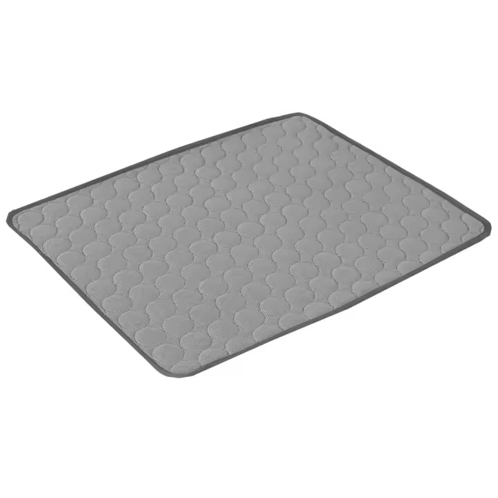 Alfombra De Enfriamiento Para Mascotas Tamaño Pequeño Para Perros Y Gatos Suela De Seda Hielo Antihumedad Transpirable Para Verano 5 Tamaños Disponibles - 1