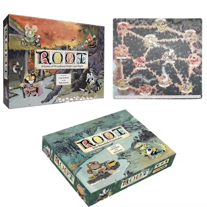 Juego De Cartas Leder Games Root Expansión Del Río De Vecinos Juego De Tablero Inteligente Desarrollo Familiar Juego De Fiesta Para Padres E Hijos - 1