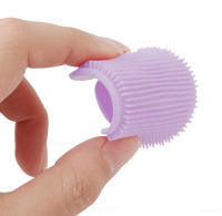 Cepillo De Limpieza Facial De Silicona 1PC Eliminador De Quistes Masajeador De Baño Para Bebés Limpieza Profunda De La Piel Tamaño 5*6.5cm - details 5