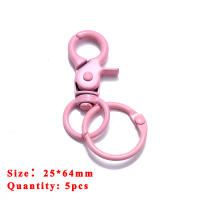 iYOE Llavero De Langosta Rosa Con Correa De Cuerda Y Anillo De Salto Para Conectores De Llaveros De Joyería Hechos De Metal - details 22