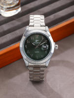 Reloj De Cuarzo Para Hombre Reloj De Pulsera De Moda Sencilla Y Lujo Para Uso Diario Y Negocios Con Calendario Pantalla Con Marcas Numéricas De Arábigas Material De Acero Inoxidable Resistente Al Agua - details 12